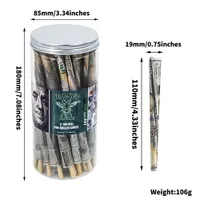 Pre-Rolled Cones Source Of Power Accessory Smoking Cigarette Rolling Papers Slow Burning Empty Tube Roller Manual Cigarettes Smoking Accessories