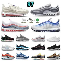 max Worldwide Black White 97 Mens Running shoes have a nike day Aqua Blue USA Ghost Easter MSCHF x INRI Jesus 97s UNDEFEATED men women sports designer sneakers