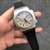 Роскошные мужские часы часы классического стиля стальной корпус резиновый ремешок F1 Racing Watch