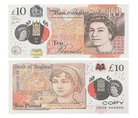 Prop Money Copy Game UK Pounds GBP Bank 10 20 50 Anteckningar Filmer Spela Fake Casino Po Booth235N5720138