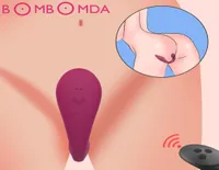 Bombomda CLITORAL STIMUTULA PORTABLE VIBRADOR Toyes er￳ticos para adultos huevo vibratorio invisible Sexy para mujer Lay On3806375
