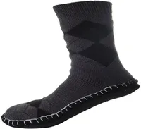 Kış Men Örtüler Sıcak Ev Kapalı Skid Gripper Terlik Çorapları Yumuşak Noel Çorap 12 PAYLAR LOT1750170