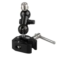 CAMVATE Crab clamp & Mini Ball Head Camera Mount with 5 8 Male Thread fr Microphones238P