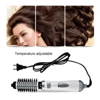 Hair Curlers Straighteners EU Plug dryer Brush 220-240V 800-1000W Hot Dryer Curler Anti-scald dressing Styler with Replacement Heads W221101