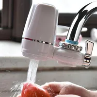 Purificateur d'eau du robinet robinet lavable Percolateur en c￩ramique mini filtre filtre filtro Rust Bact￩ries Remplacement Filtre 297H