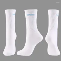 Chaussettes pour hommes Custom thic Men and Women Logo Broidered Low MOQ Designer Sock # 0913