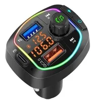 Car Auto Electronics Bluetooth 50 FM Transmitter Wireless Hands Audio Receiver MP3 Player 21A Dual USB Fast Charger Interior245M9649110