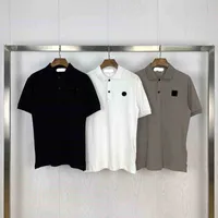 T-shirt di moda per uomini Stone Summer Island Designer Tops Letter Luxury Commoding Shirt Abbigliamento da uomo a maniche corte Tee