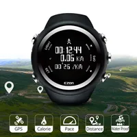 Men&#039;s Digital Sport Watch Gps Running Watch With Speed Pace Distance Calorie burning Stopwatch Waterproof 50M EZON T031 201130266M