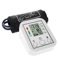 مراقبة ضغط الدم المحمولة مراقبة الأسرة المضغوطة من نوع نطاق ذراع الذراع الرقمي المقيس الإلكترونية المقياس المقياس المقياس
