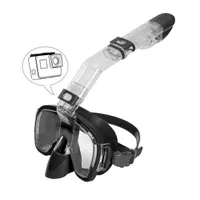 Diving Masks Adult Silicone Snorkel Freediving Gear Skin Diving Dry Snorkel Duiken Accessoires Scuba 221103