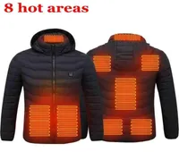 Мужчины Женщины лихорадка электрическая жачка с подогревом Умный USB Thermal Warm Coats Fashion Outdoor Пылая рыбацкая одежда для отопления плюс размер 4201442