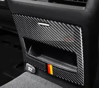 Koolstofvezel achter opslag doos decoratie auto stickers voor Mercedes ML 20122016 GL 20132016 GLS 20162018 GLE 201520183529664