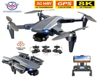 RG106 Drohne 8K Dual -Kamera Professionelle GPS -Drohnen mit 3 Achsen bürstenloser RC Helicopter 5G WiFi FPV Quadcopter Toy 2203115324269