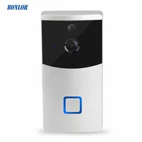 Smart Home Wireless Doorbell WiFi Video Intercom Imperpose Camera Night Version PIR Infrared Detector Telephone Reple-Back pour 296O