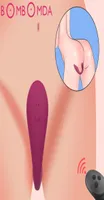 Bombomda Clitoral Stimulator Vibrateur Panty Panty Toys pour adultes invisible Oeuf vibrant sexy pour la femme ponde 6999096