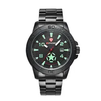 2020 Longbo Luxury Men Men Army Star Sports Canvas Canvas Leather Quartz Watches for Men Clock Clock Simple Watch Orologi da Uomo 802172795