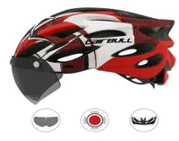 Tour de France Road Bike Integrated Mountain Bike Helmet con gafas Four Seasons Men and Women Riding Equipment Improof5382453