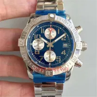 Topquality Watches 6 Style 43 мм x 16 мм Super Avenger Chronograph Workin Swiss ETA 7750 Движение механические автоматические мужские часы мужские наручные часы