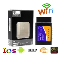 ELM327 WiFi OBD2 Scanner Vehicle Car Testing Diagnostics Tool Code Reader OBD 2 Auto Scanner for Android Apple Full vehicle system6795342