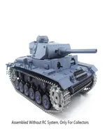 Henglong 116 3848 Ger Panther III L Static Tank Model WO Electric toys for boys1078514
