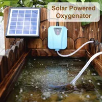 공기 펌프 액세서리 2 Lmin Ultraquiet Solar Profeed Oxygenator Water Oxygen Pump Pond Aertor Aquarium Air Pump for Fish Tank Home Garden 221103