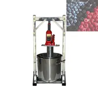 Máquina de jugo de fruta de alta calidad Máquina de jugo de jues de alta calidad acero inoxidable con la máquina de exprimidor de pulpa manual comercial320t