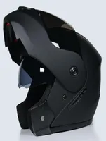 Casques de moto 2021 Dernier casque Sécurité du casque Modular Flip Dot Approved Up ABS Full Face1496240