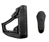 Toy Rifle Rubber Grip AR Butstock MFT Airsoft Elastic AEG GBB Nylon Back Stock5937945