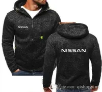 Nissan hoodie Men Sport Fashion Wear Men039s Hooded Tide Jacquard Hoodies Zipper Hoodie Male Hoody Spring Autumn Coat Cardigan 4692084