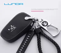 Anillos de llave de autom￳vil Protege para Peugeot 206 207 2008 301 307 308SW 3008 408 508 Caso de llave de caparaz￳n protectora para carcasa protectora de autom￳vil3676487