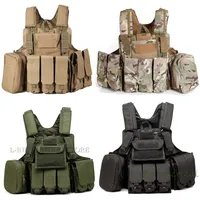 Tactical Molle Vest Cirar CIRAS Paintball Combat Combate Transour Plate Plate String Hunting Magpouch Rig Vest334a