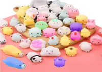 50PCS Kawaii Squishy Toy Cute Animal Antistress Ball Squeeze Mochi Rising Toys Abreact Soft Sticky Stress Relief Toys Funny Gift Y9319962