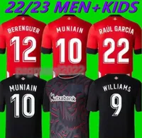 22 23 Club Bilbao Soccer Jerseys Berenguer 2022 2023 Muniain Athletic Williams voetbalshirt Raul Garcia Villalibre Camiseta Sancet Derde Williams Simon weg 666