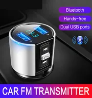 Bluetooth FM Transmitter Radioadapter Aux Wireless Audio Player Car Kit Hands FM Modulator MP3 Player Dual USB Ladegerät Hands6571418