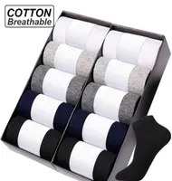 ZTOET Brand Men039s Cotton Socks Black Business Large Size 47 48 Soft Breathable Male Boat Socks High Quality Plus Size 614 6348817
