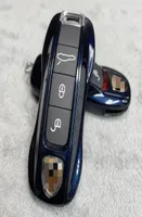 Porsche 718 için Macan Cayenne 911 Panamera Araba Anahtarı Midnight Blue1844709