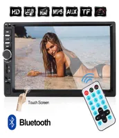 7quot Touch Screen HD Car Audio Multimedia Player 7010B 7012B7018B MP5FM 2Din Auto Electronics Radio Reversing Display2169136