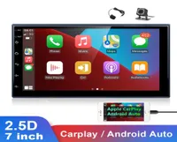 New 2 Din Car Radio Autoradio Apple CarPlay Android Auto 7quot Touch Ecrece Screeo Receiver Touch Ecrece Mp5 Multimedia Player5838767