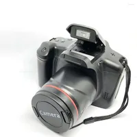 Câmeras digitais XJ05 Câmera SLR 4x Zoom 2,8 polegadas Tela 3MP CMOS Max 12MP Resolução HD 720p TV OUT Suporte