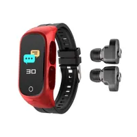 Smart Watches N8 con auriculares inalámbricos TWS Bluetooth Compatible 5 0 Auriculares Llama IP67 Sport Reloj para Androi 221105