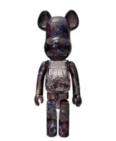 New Style 400 28cm Bearbrick The ABS Starry Sky Fashion Bear Bear Thice Toy Toy HOURSIONS Berbrick Art Work Model Decoratio8577213