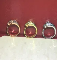 Panthereシリーズリングダイヤモンド品質高級ブランド18 K Gilded Rings for Woman Brand Design Diamond Anniversary Gift 9258981799を販売