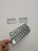 car sticker 3pcs KIT customized SHITBOX EDITION emblem Badges7710183