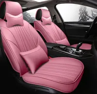 Universal Fit Full Leather Cover Seat Cover, совместимый с большинством автомобильных седаных седанов BMW Mercedesbenz Mazda Protective Cushi21056666
