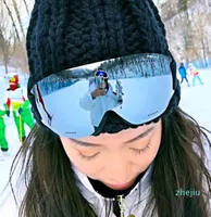 Homens Mulheres HD ￓculos de esqui UV400 Antifog Eyewear Winter Winter Proove Snowboard Glasses Skiing Goggles Glasses Snowboarding Glasses66606741