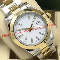 Super Quality 16 Style Luxury Watches 116334 116300 126301 116303 Silver Gold Steel Bracelet 41mm Automatic Fashion Men's Wat324E