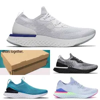 2022 TOP KALİTE KUKULU Koşu Ayakkabıları Kadın Spor Spor ayakkabıları Üçlü Beyaz Hidrojen Mavi Safir Hiper Pembe Moda TR N6T8