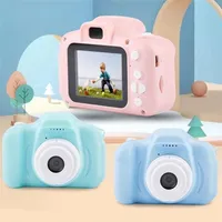 2019 Xmas for Kids Camera Children Mini Digital Camera Cute Cartoon Cam 13MP 8MP SLR Camera Toys for Birthday Gift 2 Inch Screen 8C3279V