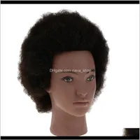 Heads Cosmetology Afro Mannequin Head W Yak Hair For Braiding Cutting Practice Qyhxo Dtpyn2971